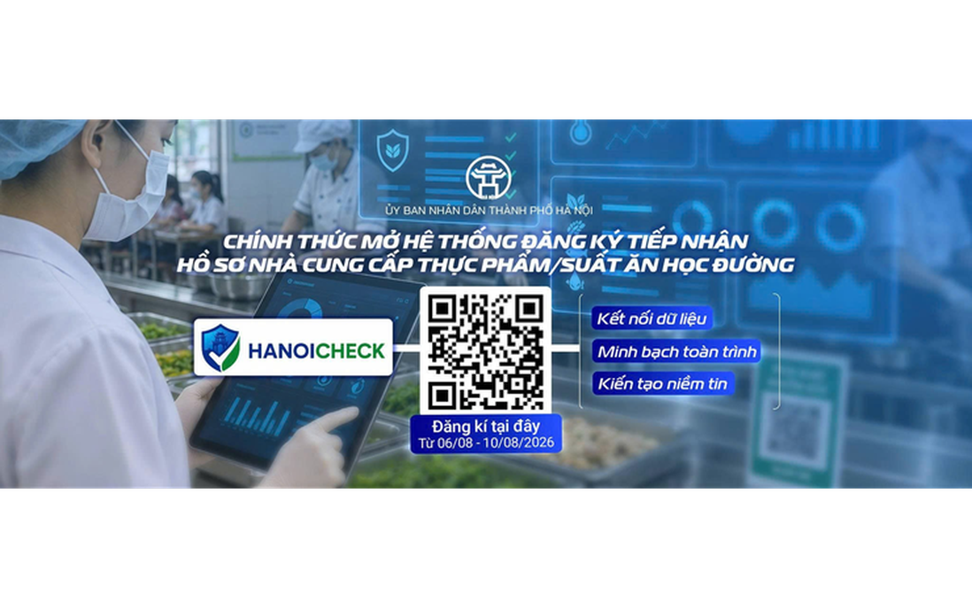 Mở cổng tiếp nhận hồ sơ HanoiCheck từ ngày 6/8