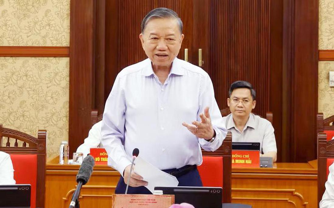 Thông báo Kết luận của Tổng Bí thư, Chủ tịch nước Tô Lâm tại Phiên họp Ban Chỉ đạo Trung ương thực hiện Nghị quyết 57