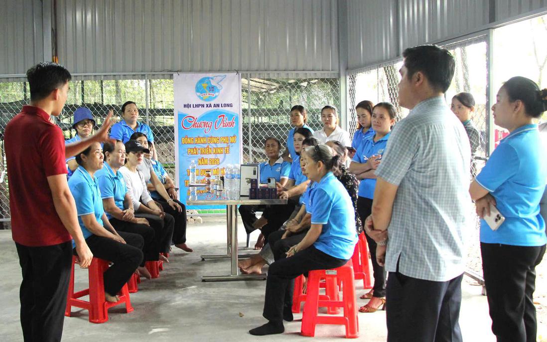 Hội LHPN xã An Long đồng hành cùng phụ nữ phát triển kinh tế