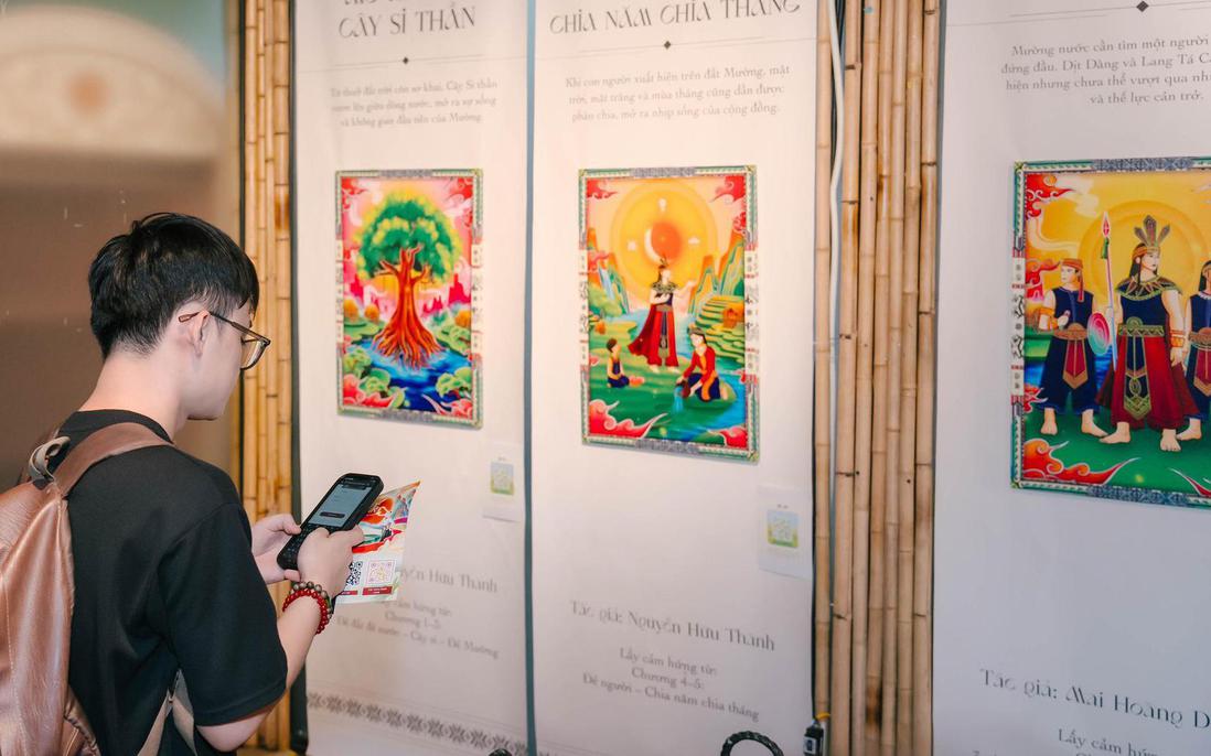 Sinh viên Hà Nội dùng công nghệ đưa sử thi Mường đến gần giới trẻ