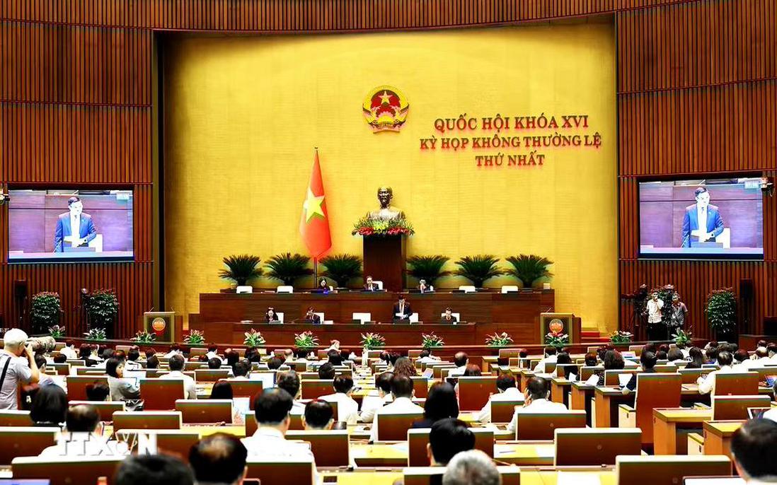 Thông cáo báo chí số 6, Kỳ họp không thường lệ thứ Nhất, Quốc hội khóa XVI