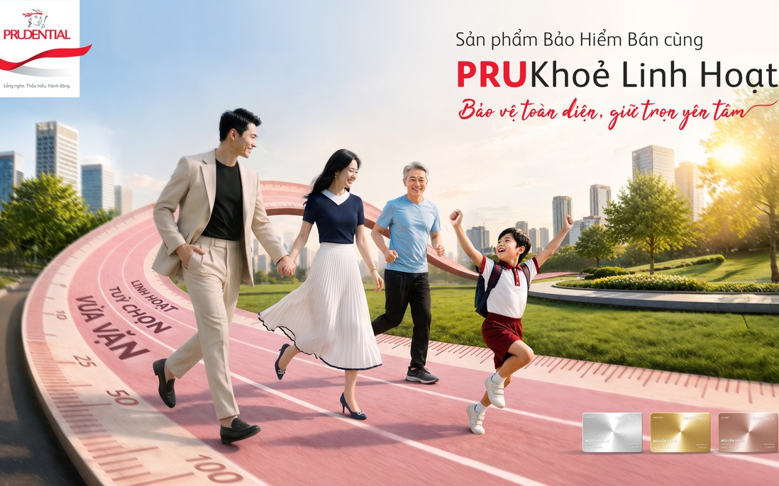 Prudential ra mắt giải pháp bảo hiểm sức khỏe linh hoạt 