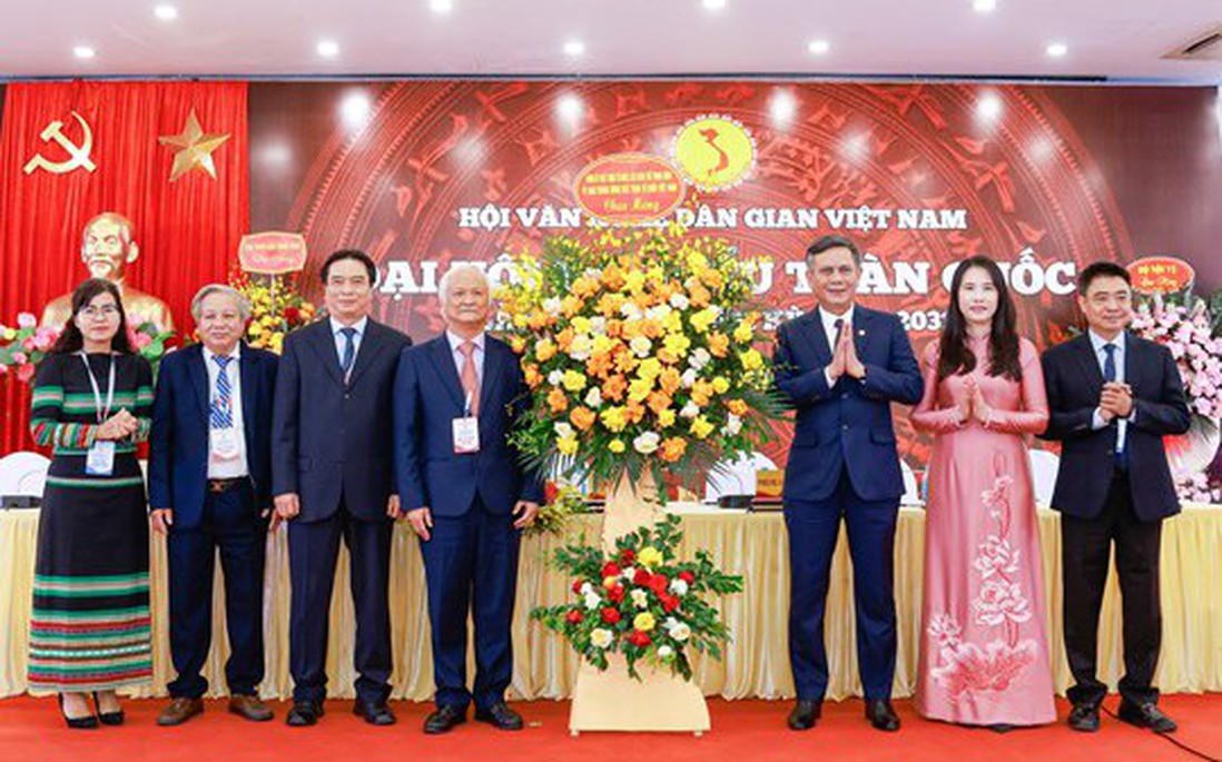 Phó Chủ tịch Trần Thắng dự Đại hội đại biểu toàn quốc Hội Văn nghệ dân gian Việt Nam lần thứ IX, nhiệm kỳ 2026 - 2031
