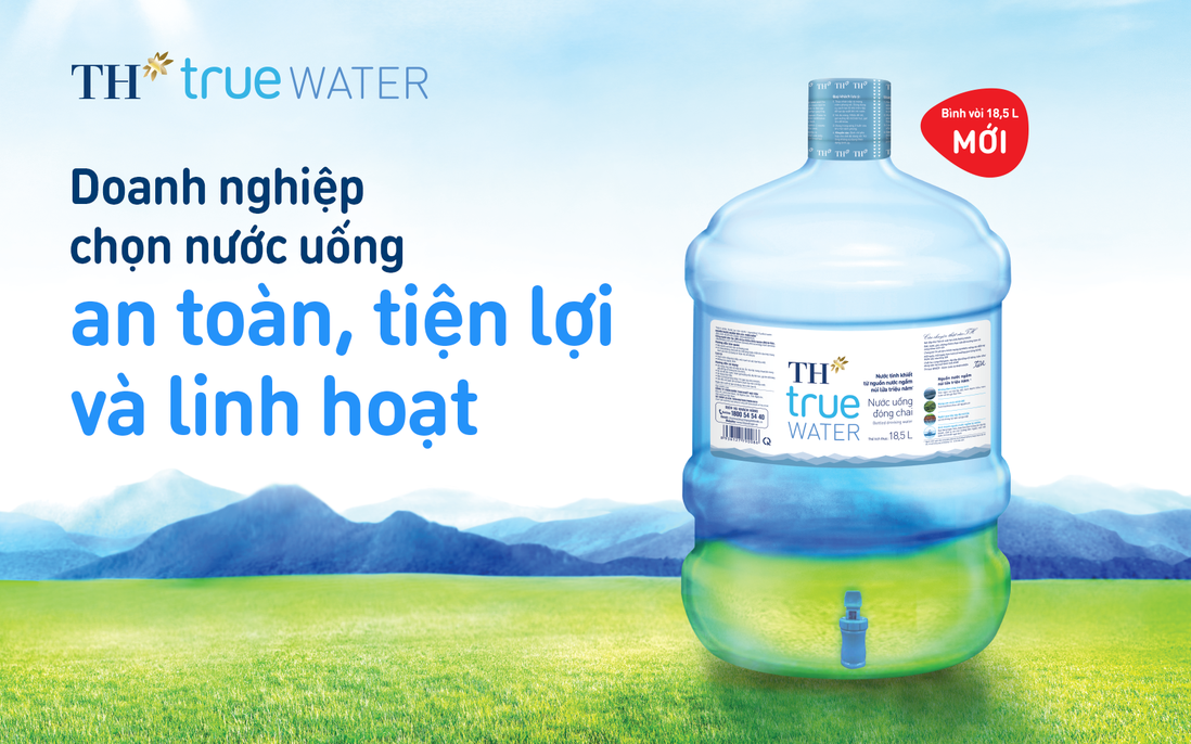Doanh nghiệp chọn nước uống: Ưu tiên tính an toàn, tiện lợi và linh hoạt
