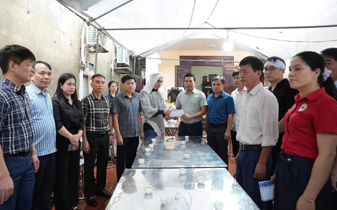 Vụ cháy ở Tây Hồ: Xã Chí Minh (Hưng Yên) hỗ trợ gia đình 2 nạn nhân