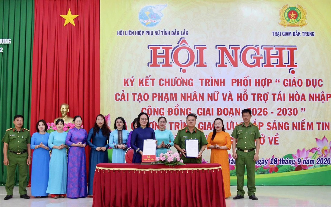 Hội LHPN tỉnh Đắk Lắk đồng hành hỗ trợ phạm nhân nữ tái hòa nhập cộng đồng
