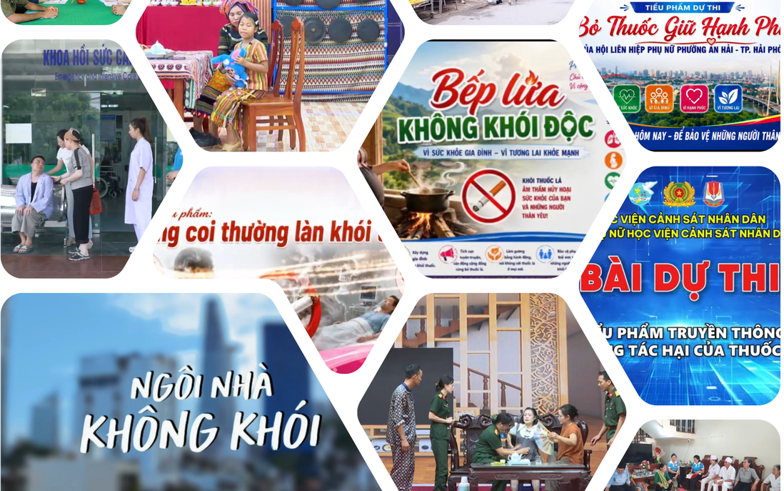 Hơn 150 tác phẩm tham dự Cuộc thi Tiểu phẩm truyền thông "Phụ nữ với phòng, chống tác hại của thuốc lá" năm 2026
