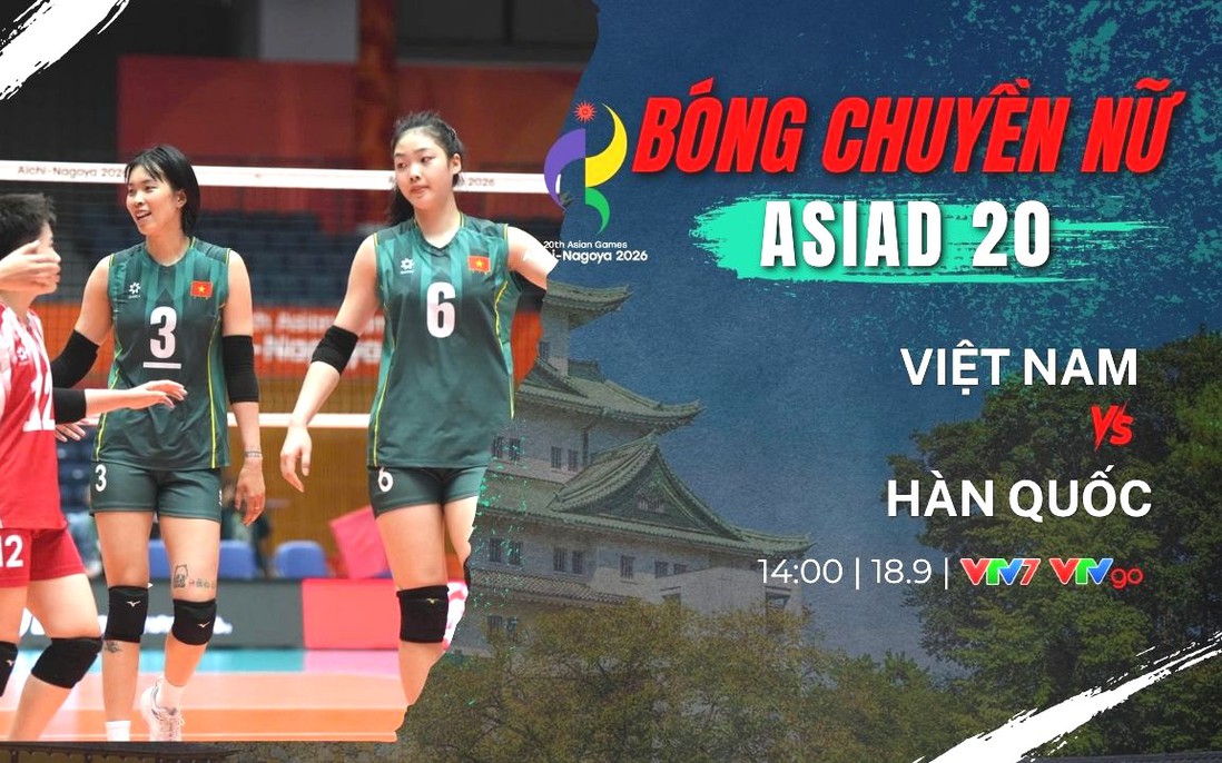 ASIAD 20: U23 Việt Nam gặp Philippines, đội tuyển bóng chuyền nữ Việt Nam gặp Hàn Quốc ngày 18⁄9