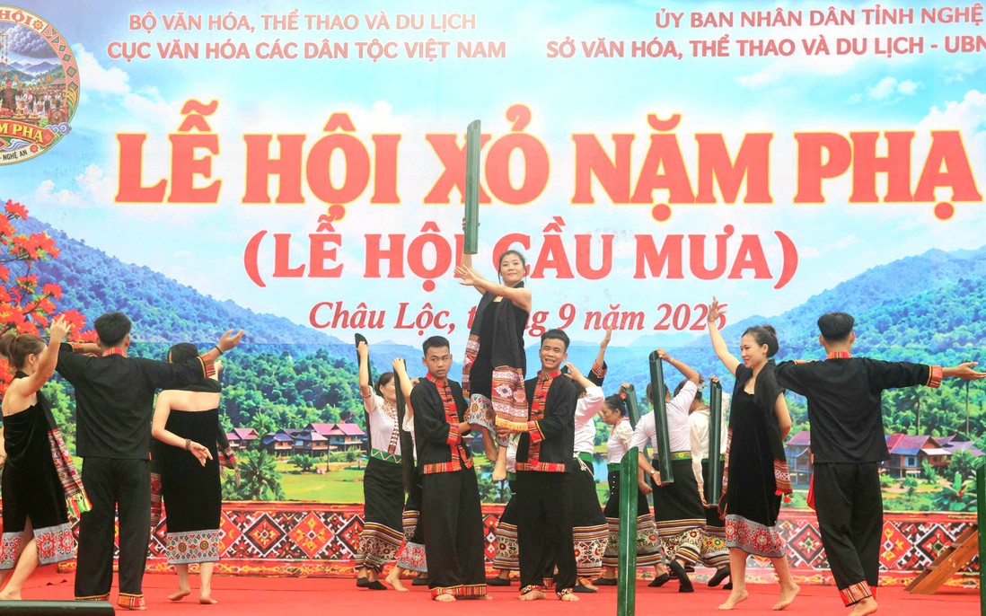 Về Châu Lộc tham gia Lễ hội Xỏ Nặm Phạ, nghe tiếng cầu mưa giữa đại ngàn