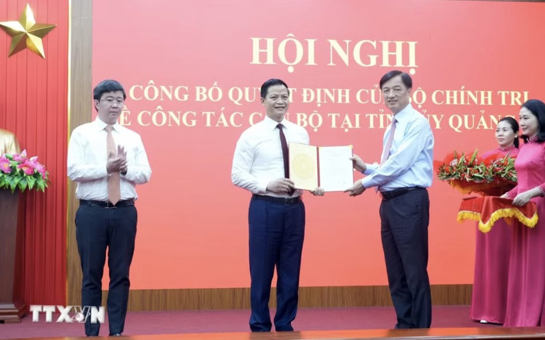Ông Vương Quốc Tuấn được chỉ định giữ chức Bí thư Tỉnh ủy Quảng Trị