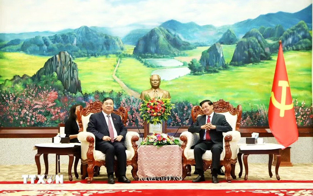 Phó Thủ tướng Thường trực Chính phủ Phạm Gia Túc thăm và làm việc tại Lào