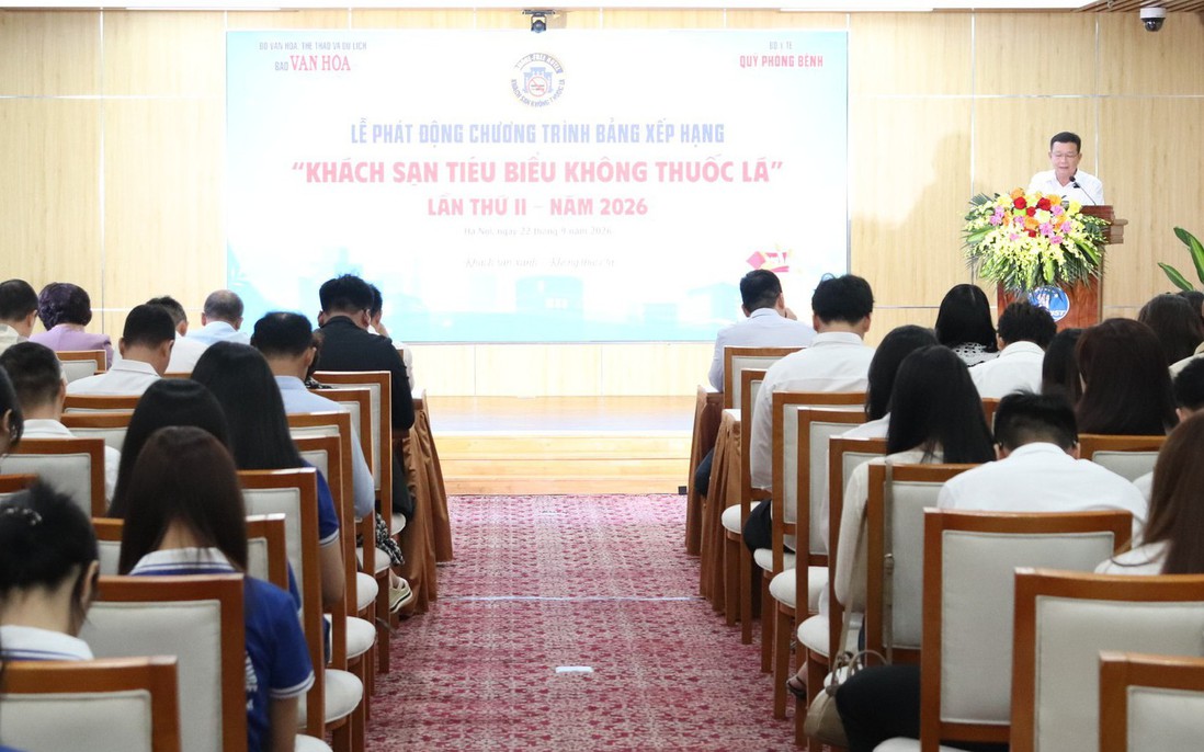 Khách sạn không thuốc lá góp phần xây dựng hình ảnh chuyên nghiệp, văn minh của cơ sở lưu trú