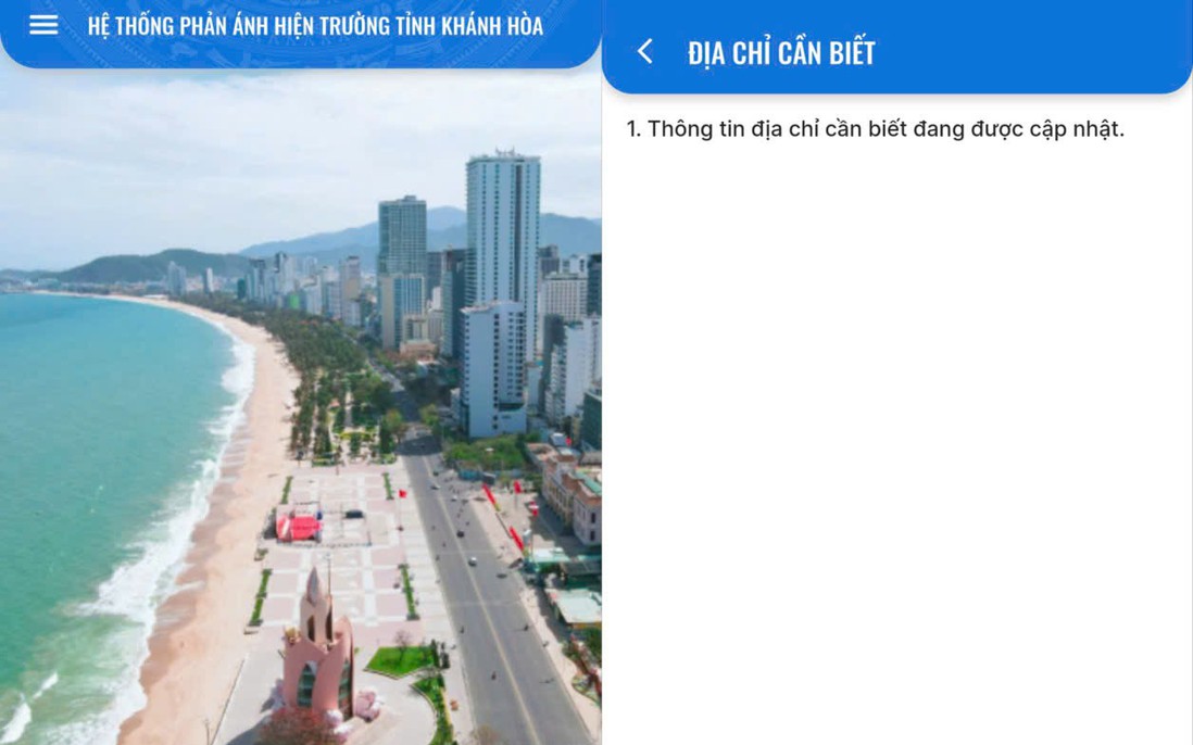 Khánh Hòa cập nhật dữ liệu ứng dụng KHANHHOA-S sau phản ánh của Báo Phụ nữ Việt Nam
