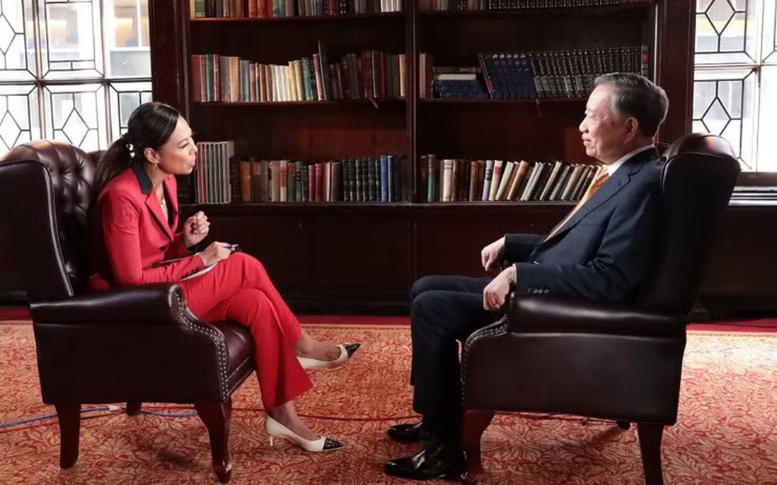Tổng Bí thư, Chủ tịch nước Tô Lâm trả lời phỏng vấn kênh truyền hình Bloomberg TV