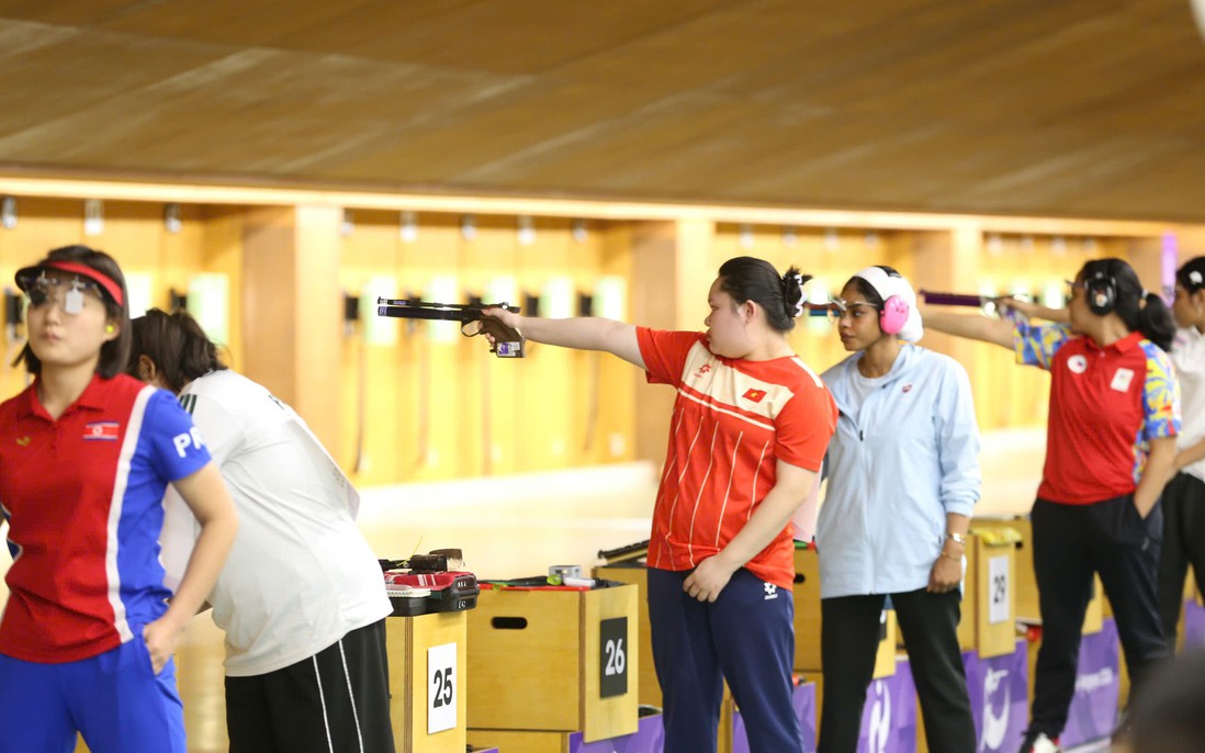 ASIAD 20: Bắn súng nữ mang về tấm Huy chương Đồng thứ 4 cho Việt Nam