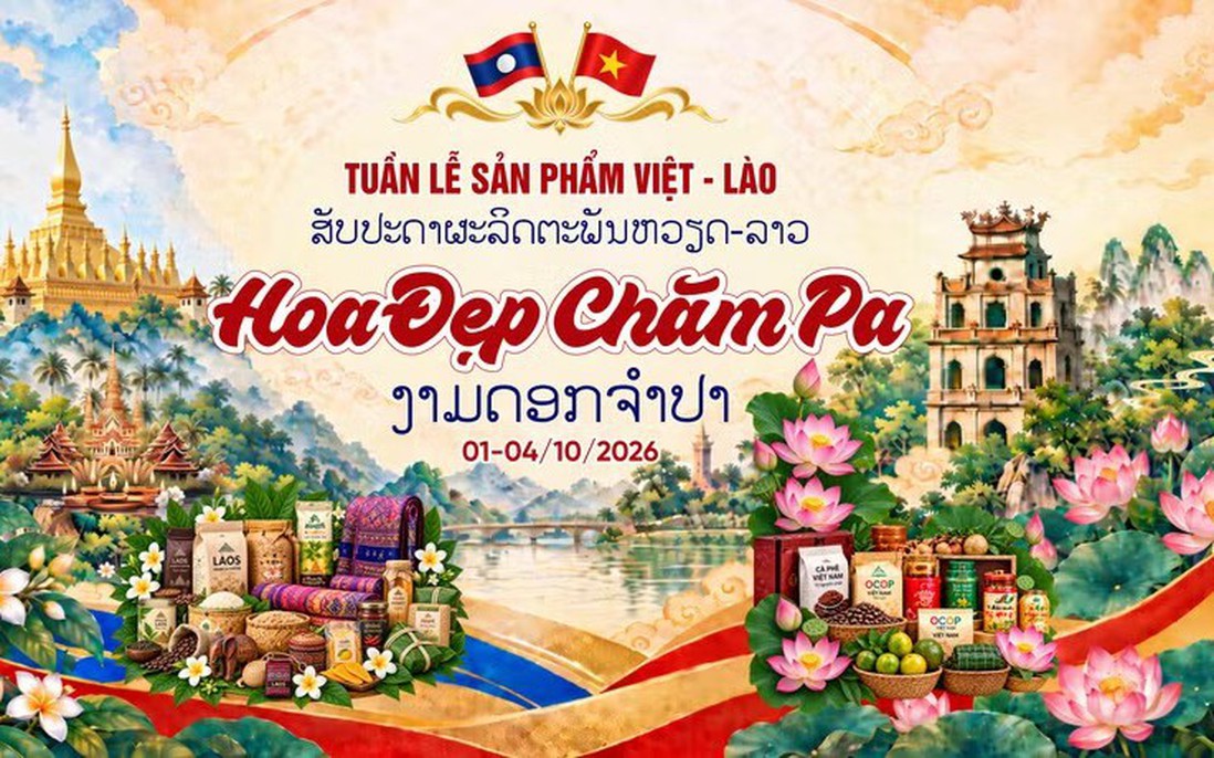 Tuần lễ sản phẩm Việt-Lào tại Hà Nội: Giới thiệu hơn 100 sản phẩm đặc trưng