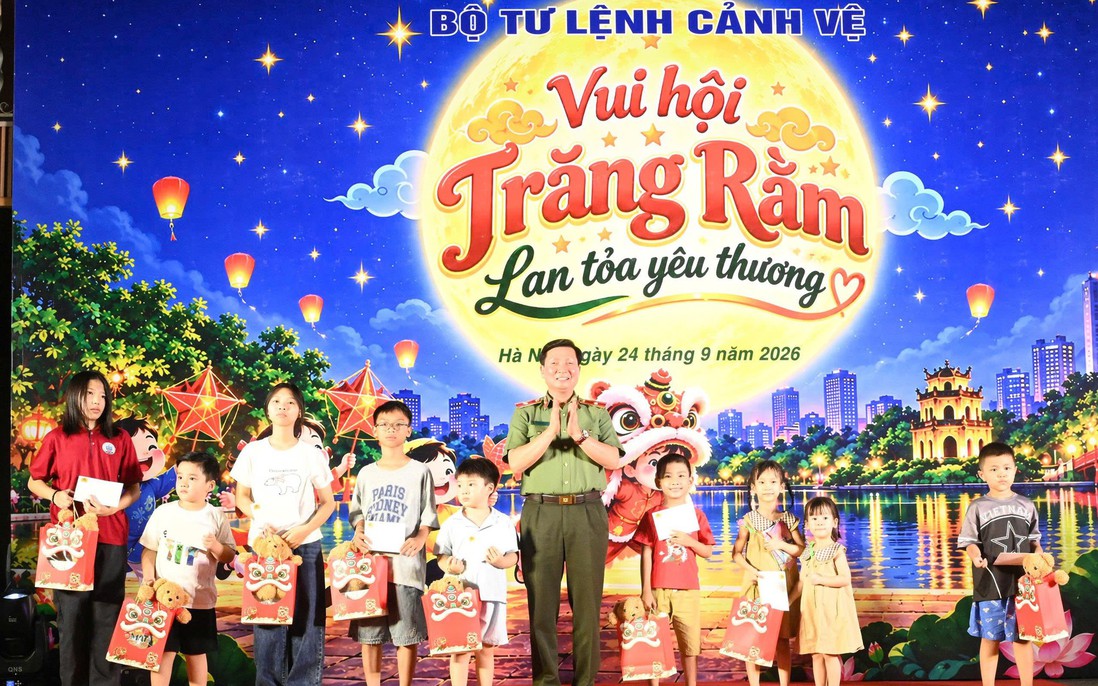 Bộ Tư lệnh Cảnh vệ "Vui hội trăng rằm - Lan tỏa yêu thương"