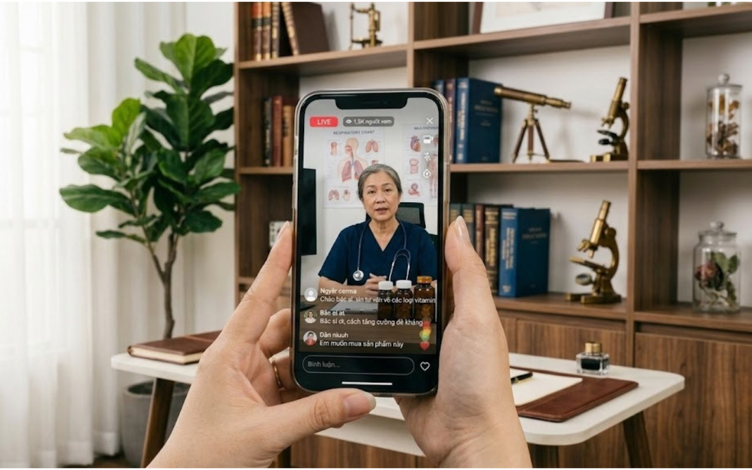 Cảnh giác với “chẩn bệnh” qua livestream, bán thuốc tận nhà
