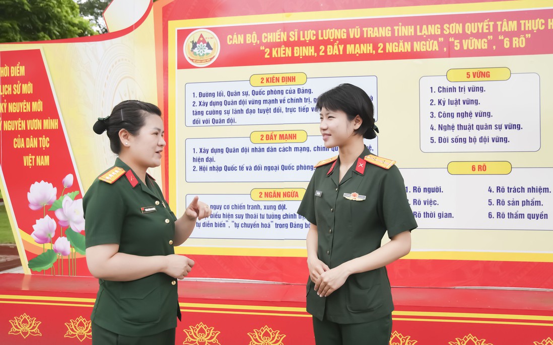Cô gái Gen Z vinh dự trở thành quân nhân chuyên nghiệp