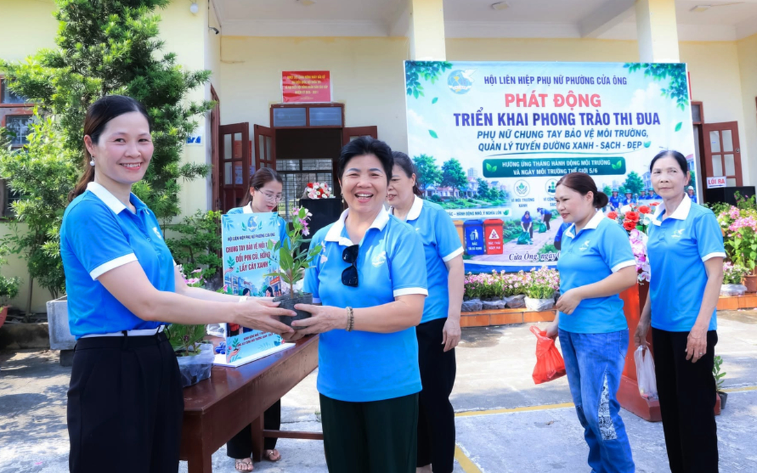Hội LHPN Việt Nam triển khai thực hiện phong trào thi đua Vì một Việt Nam xanh - sạch - đẹp