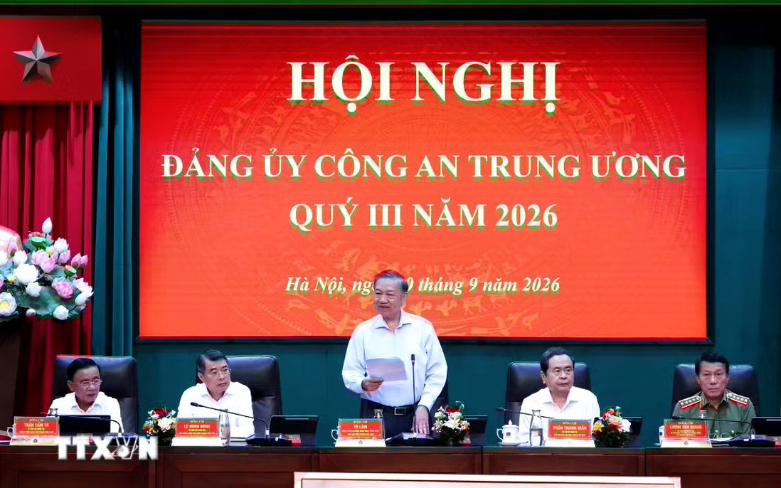 Tổng Bí thư, Chủ tịch nước Tô Lâm dự Hội nghị Đảng ủy Công an Trung ương
