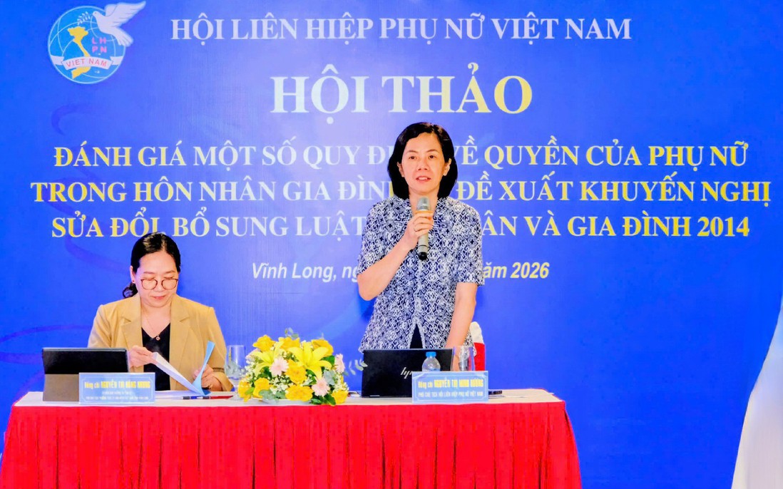 Góp tiếng nói hoàn thiện Luật Hôn nhân và Gia đình, bảo đảm quyền của phụ nữ một cách thực chất