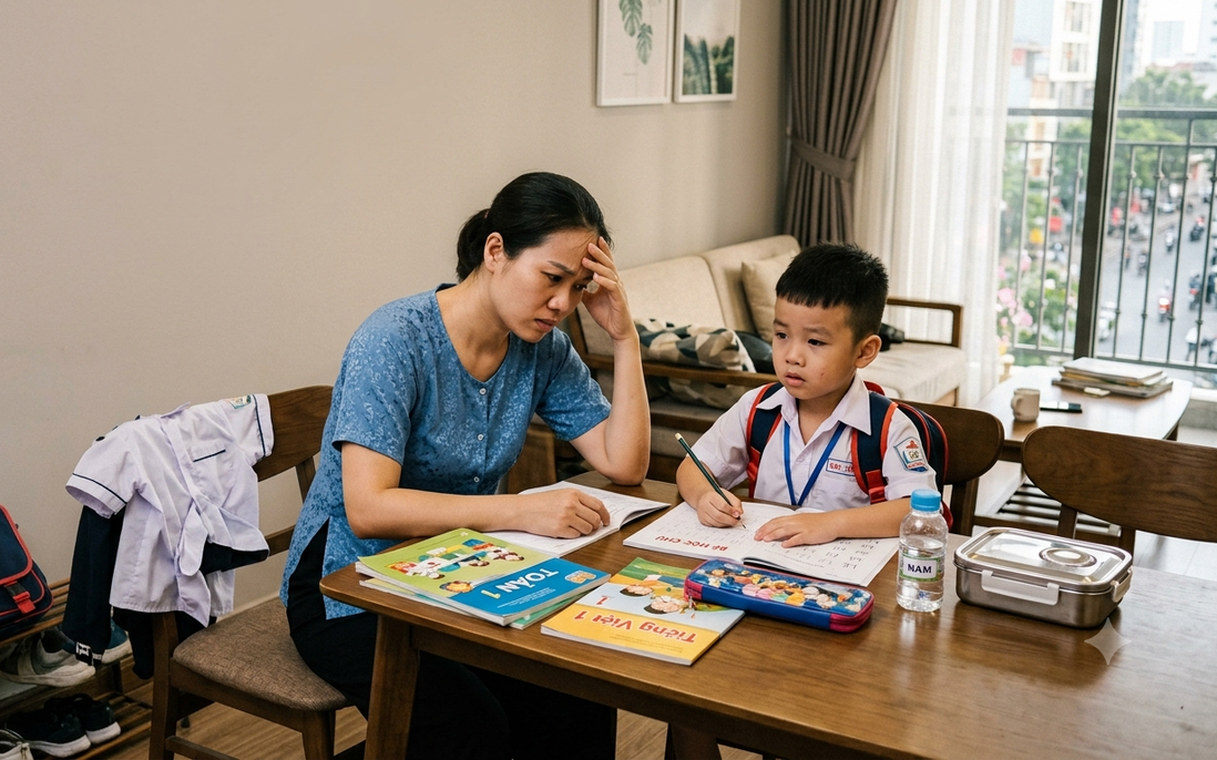 Diễn đàn tháng 9: Con vào lớp 1 - cha mẹ mất ngủ vì điều gì?