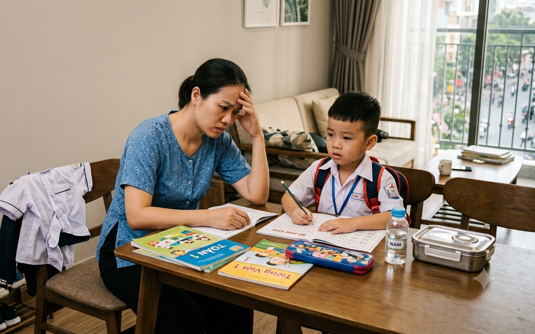 Diễn đàn tháng 9: Con vào lớp 1, cha mẹ mất ngủ vì điều gì?