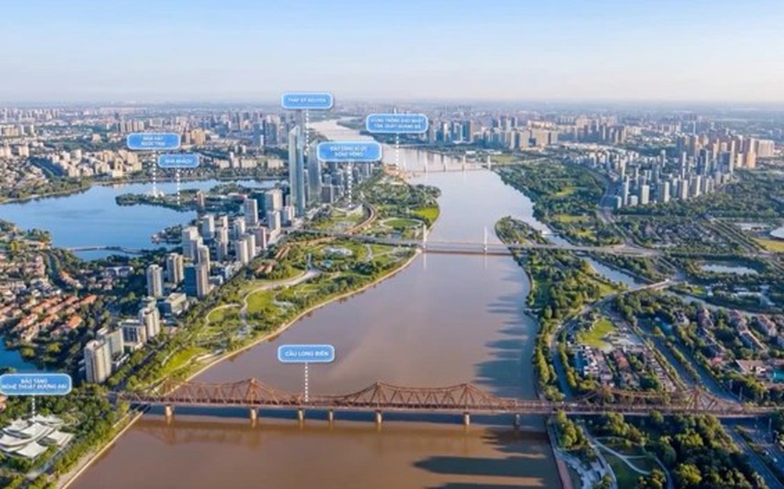 Dự án trục đại lộ cảnh quan sông Hồng: Làng nào ven sông Hồng phải di dời, làng nào được giữ lại?