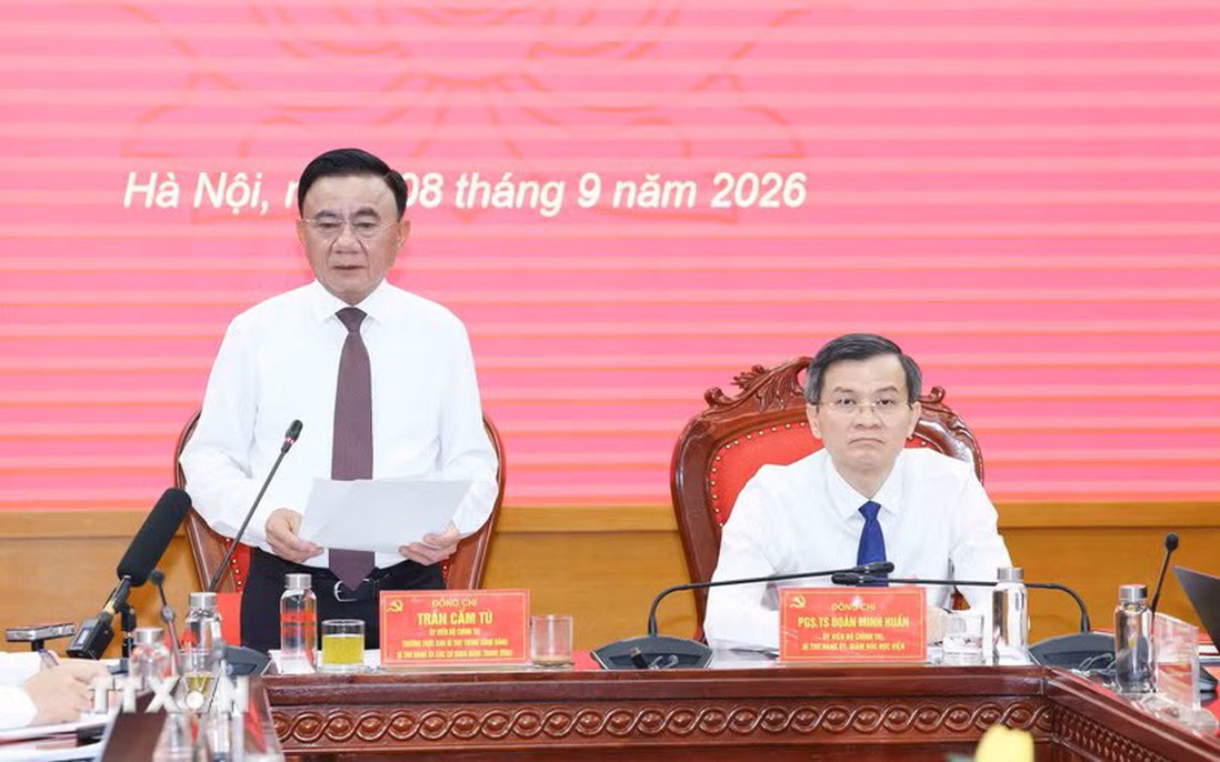 Học viện Chính trị Quốc gia Hồ Chí Minh phải là hình mẫu về xây dựng Đảng