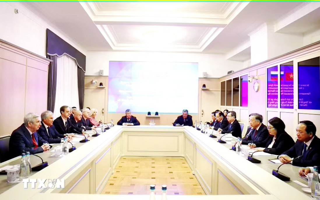 Tổng Bí thư, Chủ tịch nước Tô Lâm hội kiến Chủ tịch Duma Quốc gia Nga Vyacheslav Volodin