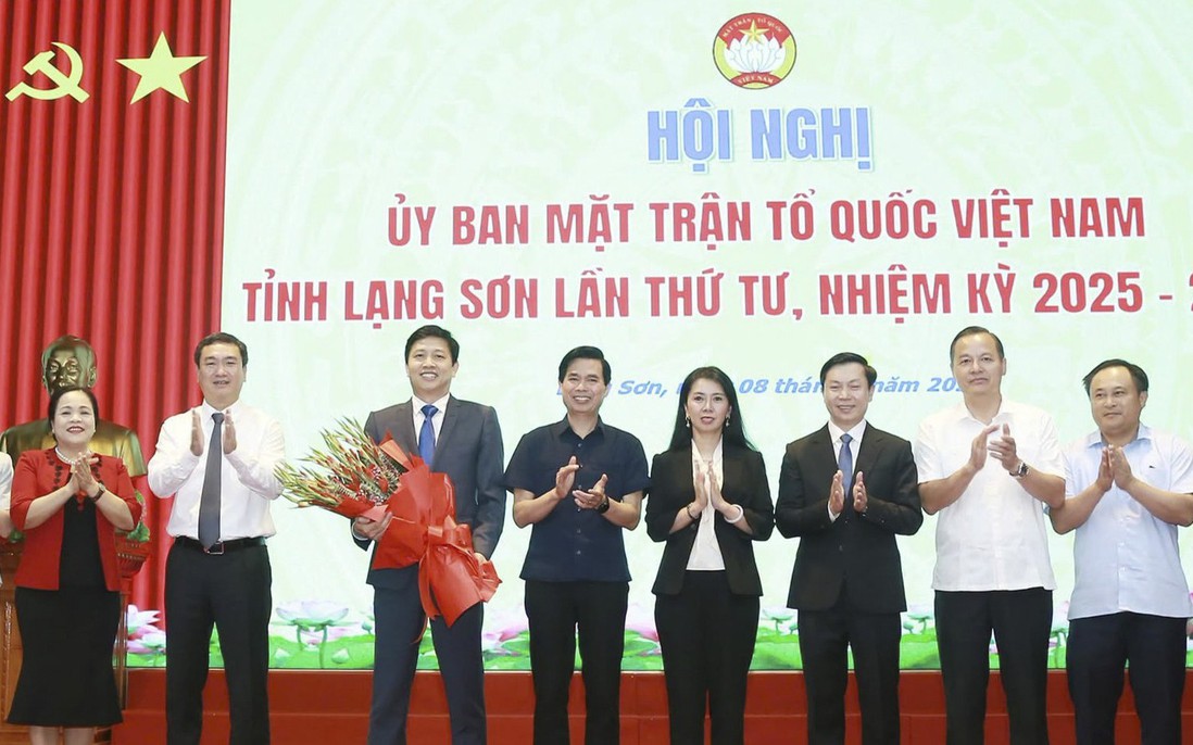 Ông Vũ Hoàng Anh giữ chức Chủ tịch Ủy ban Mặt trận Tổ quốc Việt Nam tỉnh Lạng Sơn