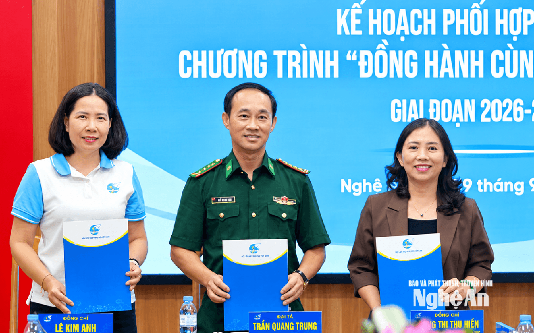Hà Nội đồng hành cùng phụ nữ biên cương Nghệ An giai đoạn 2026 - 2030