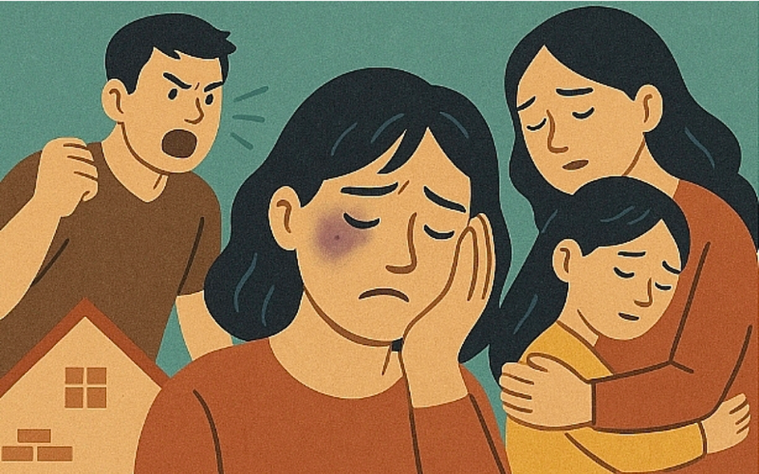 Chứng kiến anh trai bạo hành chị dâu và các cháu, em phải làm gì?