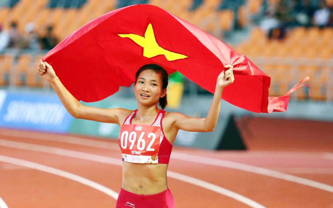 Nguyễn Thị Oanh được bình chọn là VĐV tiêu biểu nhất Việt Nam năm 2019