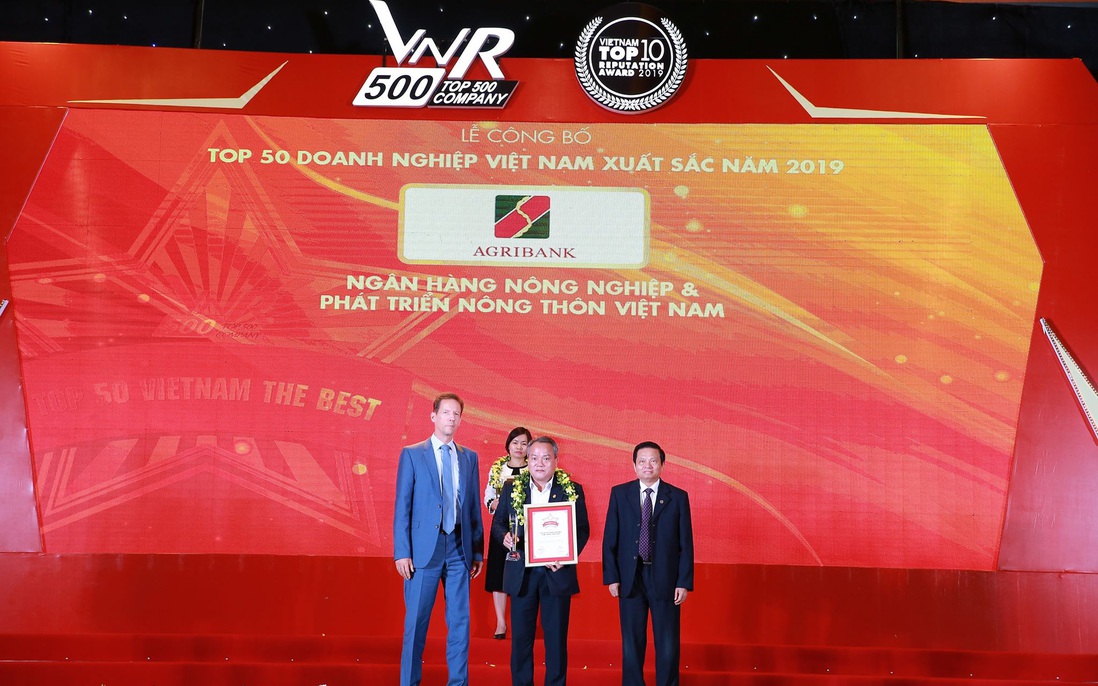 Agribank - TOP 10 Doanh nghiệp lớn nhất Việt Nam năm 2019
