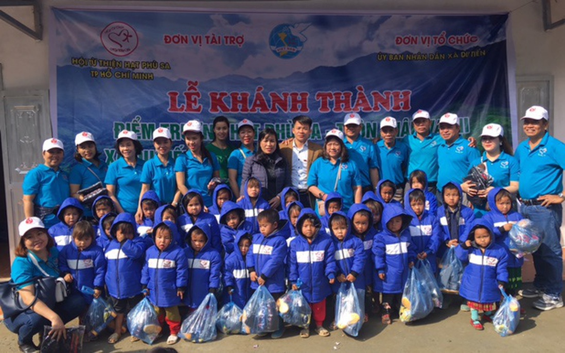 Vận động xây trường cho trẻ khó khăn ở Hà Giang