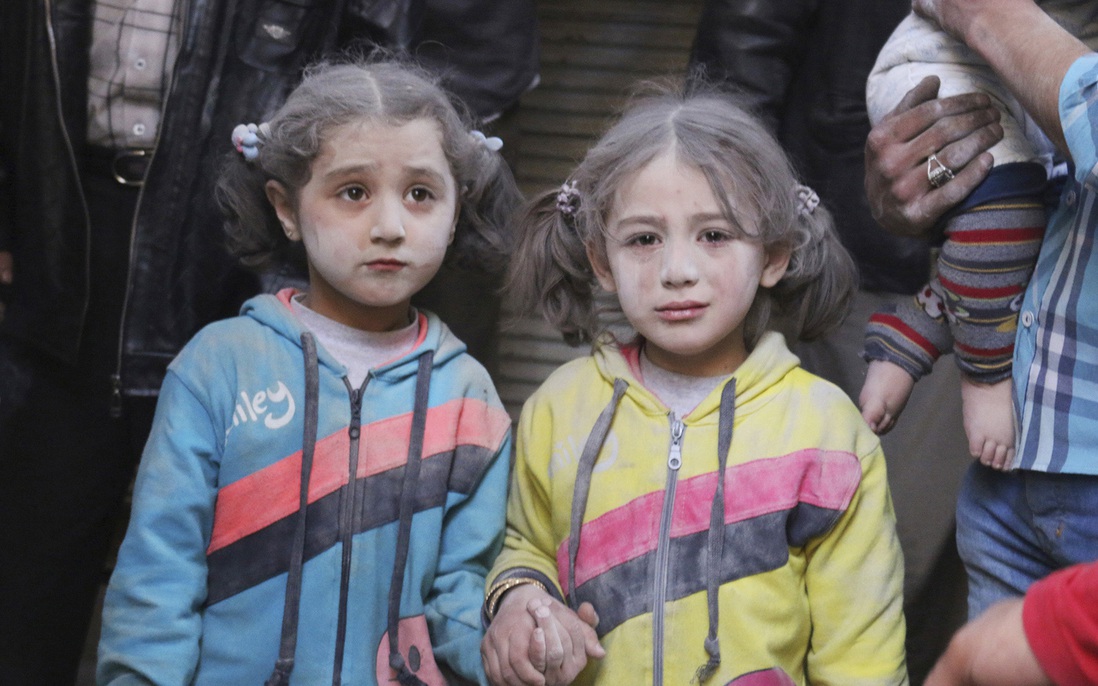 Máu và nước mắt trẻ em Syria trong nội chiến 