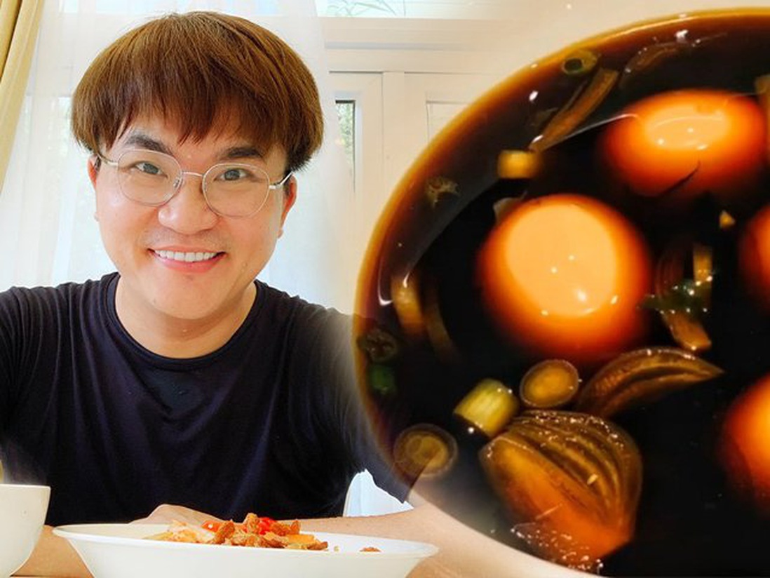 Nam MC khéo tay nhất nhì showbiz Việt làm món trứng hấp dẫn