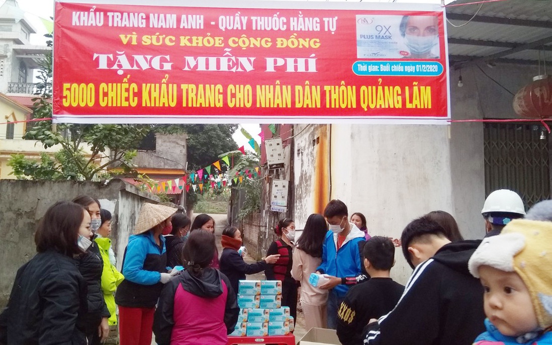Hội LHPN Bắc Ninh vận động nhà hảo tâm tặng hơn 45.000 khẩu trang cho người dân phòng dịch Corona