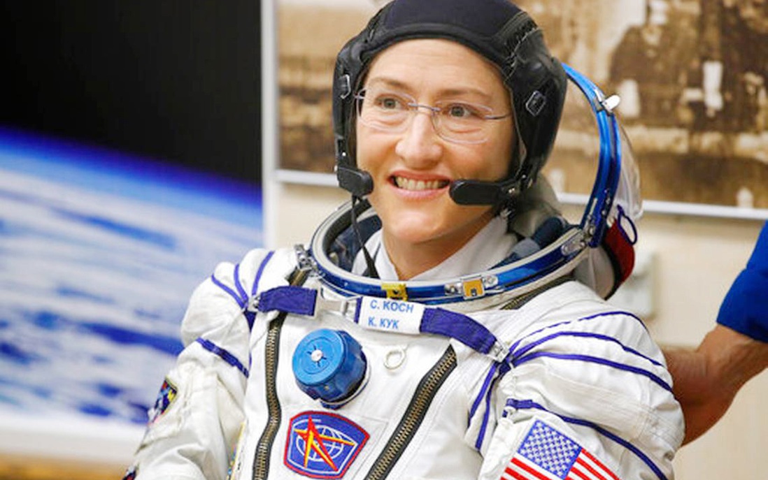 Nữ phi hành gia phá kỷ lục ở 328 ngày liên tục trong vũ trụ