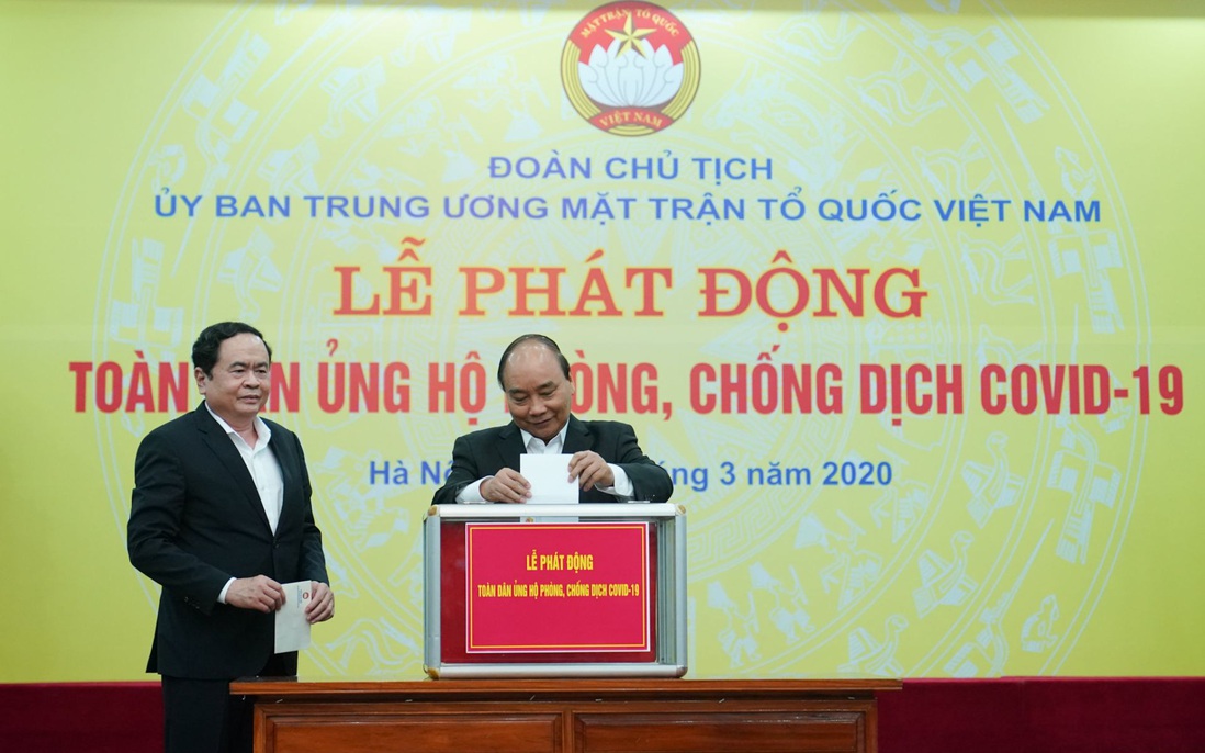 Phát động toàn dân ủng hộ phòng chống dịch Covid-19