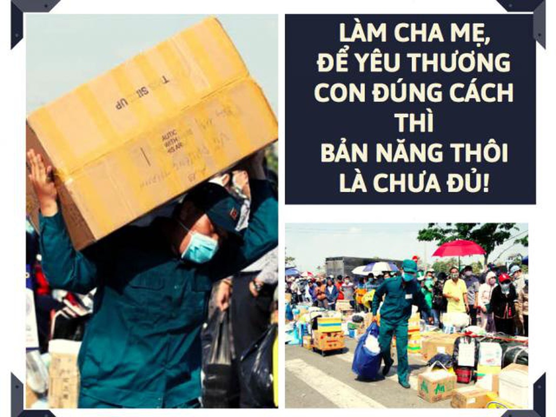 Cha mẹ gửi tủ lạnh, đệm vào khu cách ly: Yêu thương con đúng cách thì bản năng thôi chưa đủ!