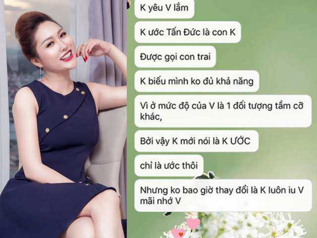 Phi Thanh Vân công khai tin nhắn tỏ tình từ nam đồng nghiệp kém 13 tuổi