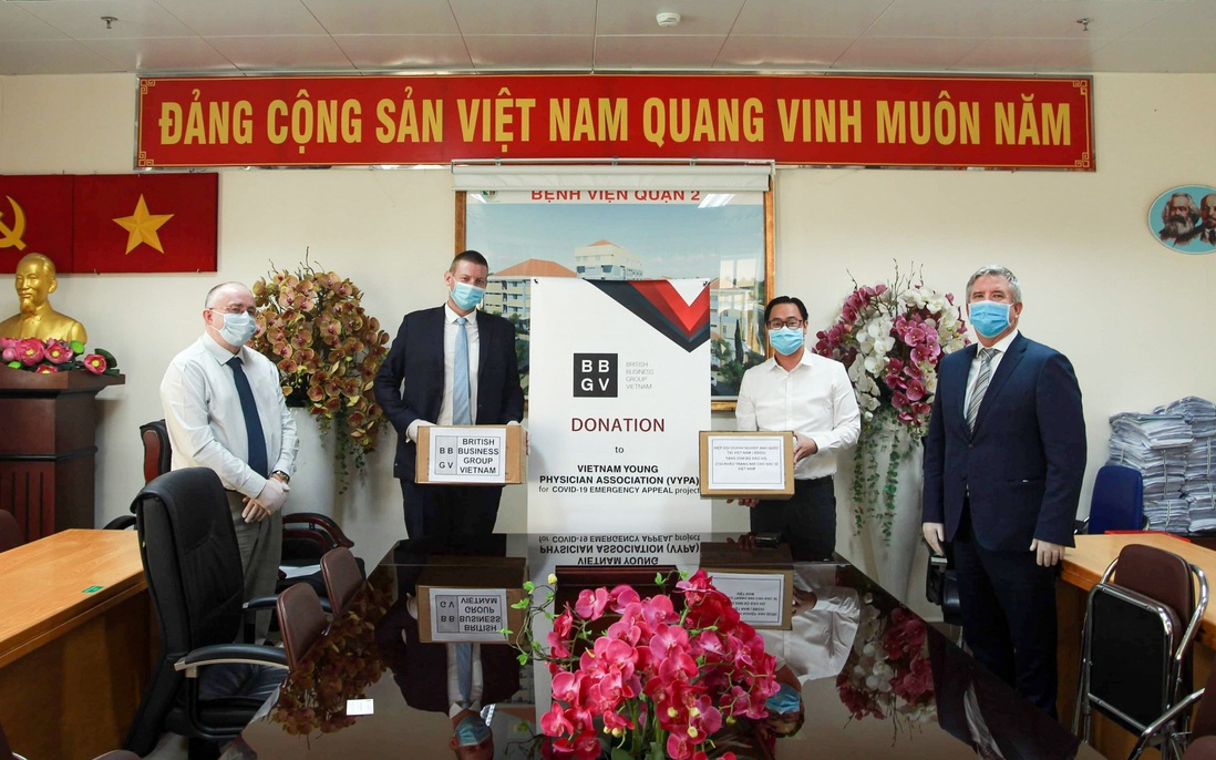 Hiệp hội Doanh nghiệp Anh hỗ trợ Việt Nam chống Covid-19