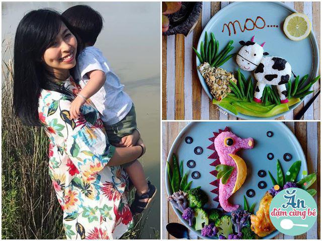 Muốn con khám phá thế giới, mẹ Việt ở Pháp “hô biến” bữa ăn đẹp tựa vườn cổ tích