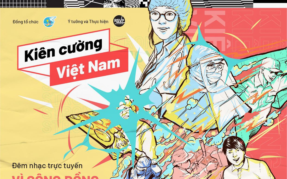 KIÊN CƯỜNG VIỆT NAM - “Bữa tiệc âm nhạc tại nhà” gây quỹ phòng chống dịch Covid-19