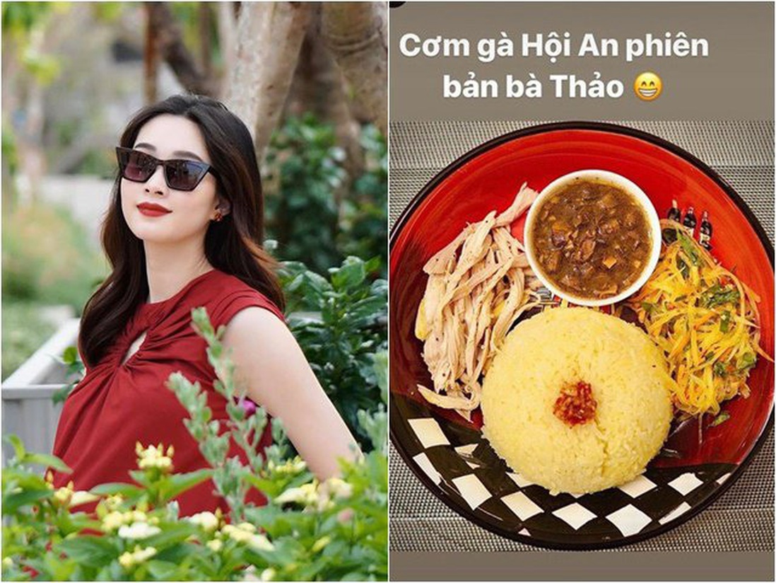 Hiếm hoi lắm mới khoe tài, bà bầu Đặng Thu Thảo ra tay làm món ngon nức nở