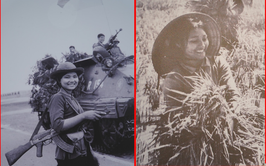 Những hình ảnh xúc động về phụ nữ Việt Nam trong ngày giải phóng miền Nam