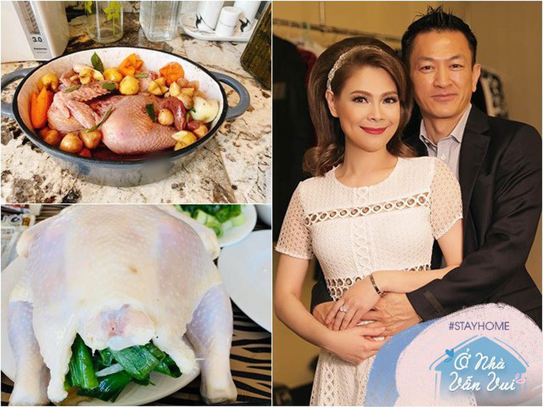 Đổi món mùa dịch, học ngay tuyệt chiêu món gà "nghìn like" của Thanh Thảo và vợ Đăng Khôi
